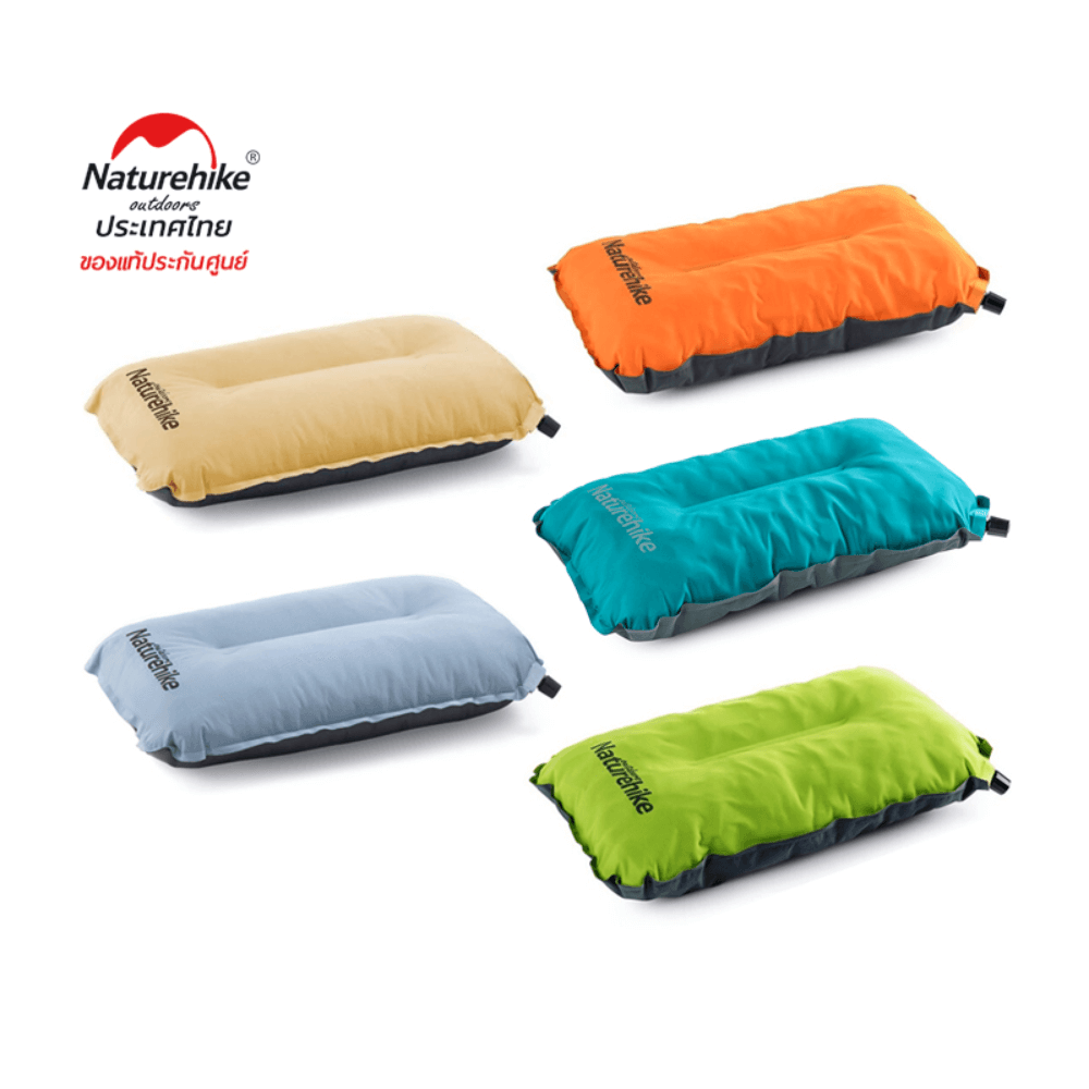 หมอนแบบพองลมอัตโนมัติ Naturehike สีฟ้าอ่อน 